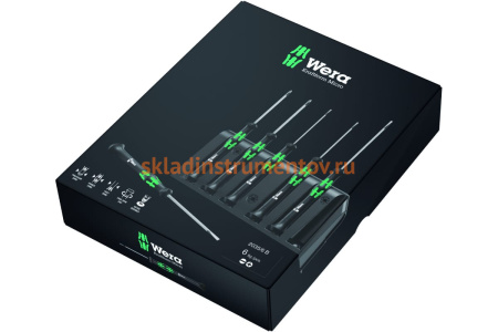 Набор отверток для электроники 2035/6 B SATZ 6 TLG. WERA WE-118152