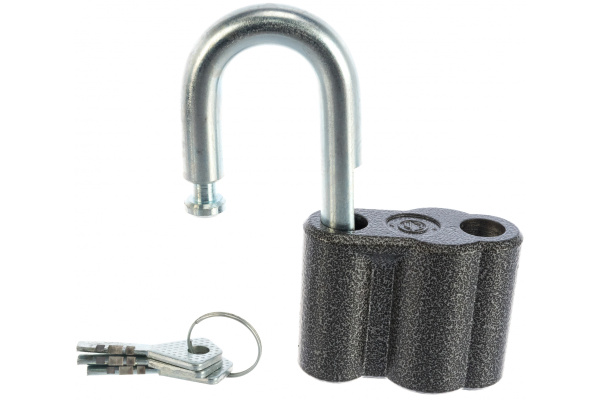 Навесной замок Зубр ВС2М1 дисковый механизм секрета 37220-1