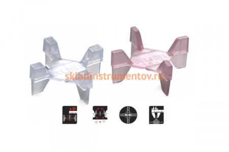 Крестики RUBI TwinFlex 2-5мм, 100шт. 02956