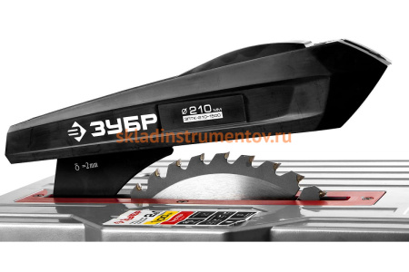 Торцовочная комбинированная пила ЗУБР ЗПТК-210-1500