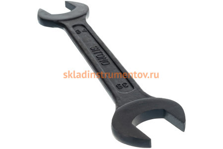 Гаечный рожковый двусторонний ключ SITOMO 34х36 окс. 131020