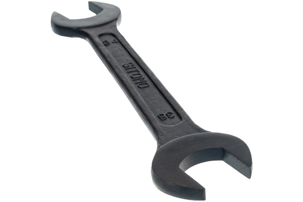 Гаечный рожковый двусторонний ключ SITOMO 34х36 окс. 131020