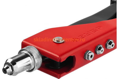 Поворотный заклепочник ЗУБР МХ180 90-180, литой корпус 31199