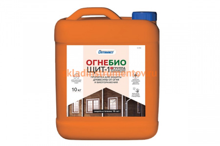 Огне-Биощит Оптимист С413 I гр красный 10кг 00-00001552