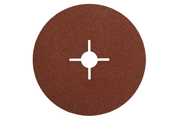 Круг шлифовальный ПРОФИ фибровый (5 шт; 115х22 мм; P60) для УШМ Зубр 35585-115-060