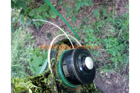 Двухкомпонентная леска для триммера квадрат 2,0 мм 15 м EXTRA CORD DENZEL 96124