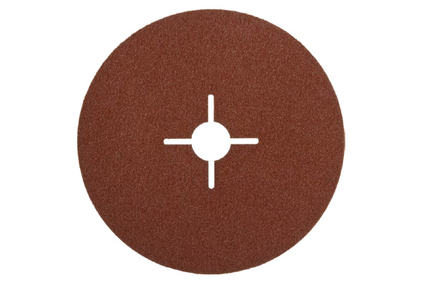 Круг шлифовальный ПРОФИ фибровый (5 шт; 115х22 мм; P60) для УШМ Зубр 35585-115-060