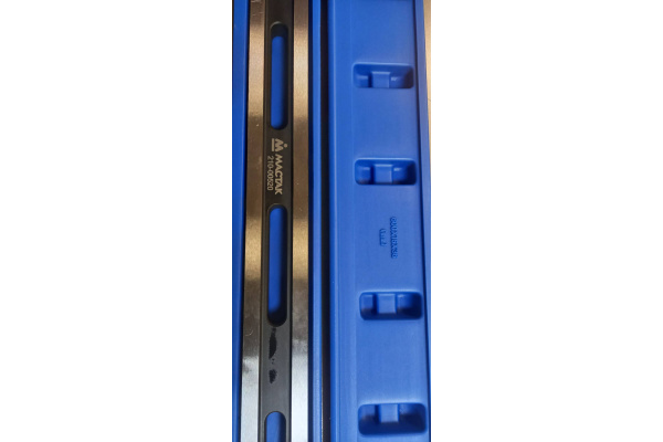 Линейка поверочная для измерения геометрии поверхности, 600 мм, двутавровая МАСТАК 210-00520