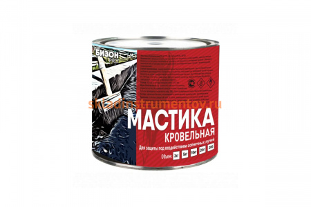 Кровельная мастика Бизон 2 л 901202