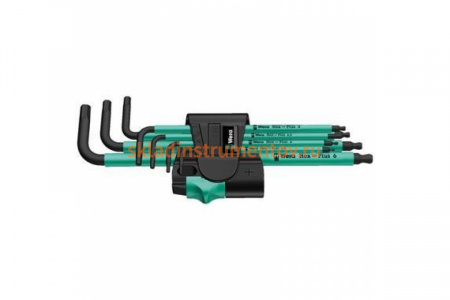 Набор Г-образных ключей 950 SPKL/7B SM CLIP 7TLG / 7 PCS MAGNET WERA WE-022533