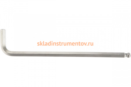 Г-образный шестигранный ключ JTC экстрадлинный с шаром H8, длина 200мм 73008