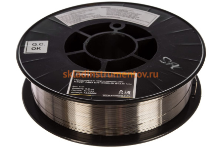 Проволока нержавеющая MIG ER-308LSi (5 кг: 0.8 мм) Кедр 7260002