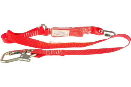 Строп из ленты с амортизатором, с монтажным и соединительным карабином ПРОГРЕСС СЕФЕТИ Строп аА+Кс