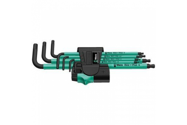 Набор Г-образных ключей 950 SPKL/7B SM CLIP 7TLG / 7 PCS MAGNET WERA WE-022533