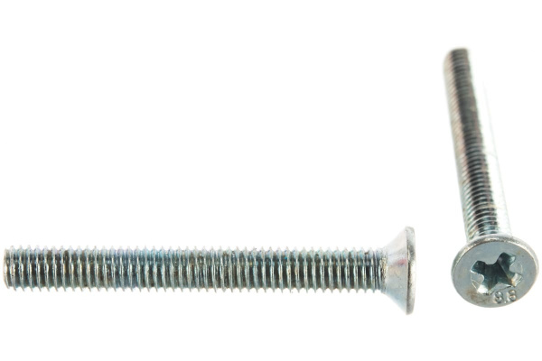 Винт Зубр DIN 965, класс прочности 8.8, оцинкованный, M3x25 мм, ТФ0, 13000 шт 4-303110-03-025