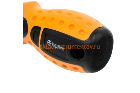 Отвертка Ph2х38мм, CrV, 2-х компонентная рукоятка SPARTA Point 11772