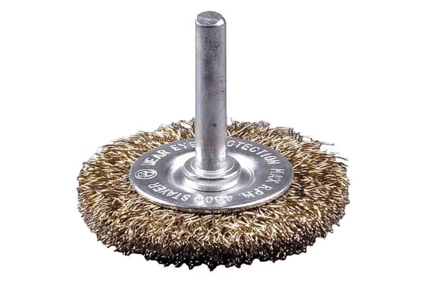 Щетка дисковая для дрели (38 мм; латунированная проволока) STAYER 3520-038