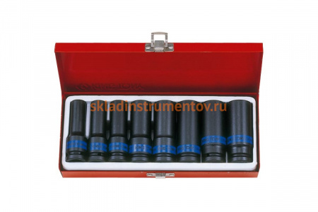 Набор ударных глубоких торцевых головок KING TONY 1/2 шестигранные 8 предметов 4410MP