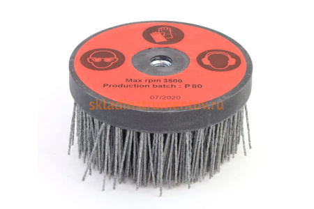 Щетка чашечная (140 мм; M14; P80; полимерный ворс) ОСБОРН 3-103 TAZ140TYM14P80