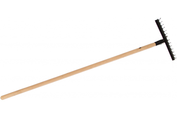 Витые грабли СИБРТЕХ 14 зубьев, 300 мм, с черенком 61769