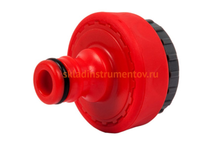 Штуцер для шланга (3/4"; 1") мягкий пласик QUATTRO ELEMENTI 646-041