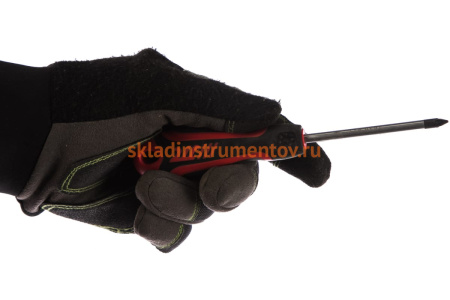 Отвертка, крестовая позидрайв PZ1 x 75мм усиленная JTC 7639