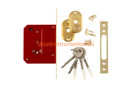 Врезной цилиндровый замок СИБРТЕХ ЗВ-2 91667