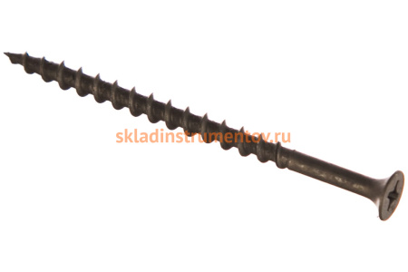 Фосфатированные саморезы по дереву Зубр с крупной резьбой PH2 4,2x70 мм 400 шт 300035-42-070