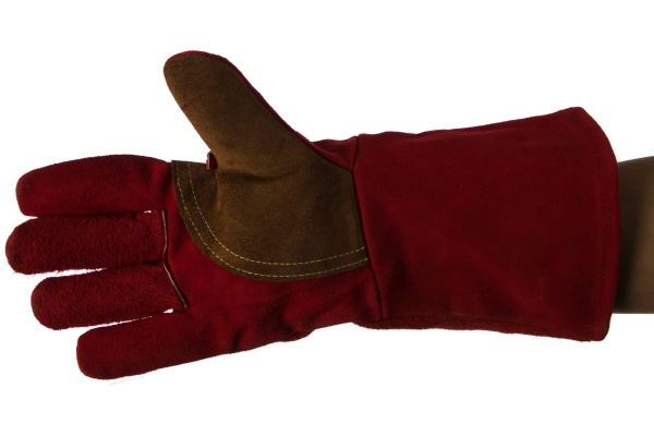 Термостойкие краги с подкладкой Зубр МАСТЕР длина 350 мм 11334-XL