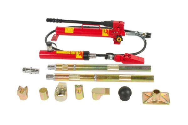 Профессиональный набор инструментов для кузовных работ, усилие 10т (21 предмет) JTC PB810