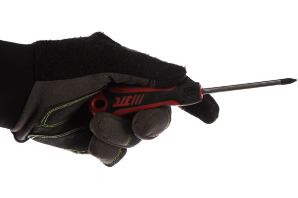 Отвертка, крестовая позидрайв PZ1 x 75мм усиленная JTC 7639