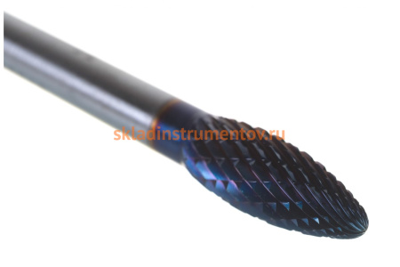 Борфреза твердосплавная форма H язычок пламени (8х20х6х65 мм) Karnasch 11.5071-015