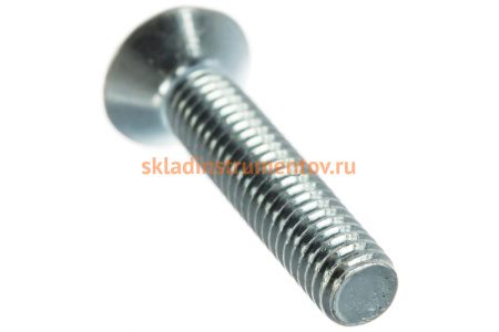 Винт ЗУБР DIN 965, M4 x 20 мм, 17 шт, кл. пр. 4.8, оцинкованный, 303116-04-020