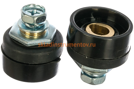 Розетка панельная VARTEG (2 шт; 10-25 кв.мм) Foxweld 6455