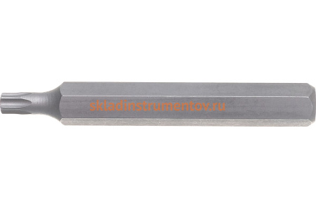 Вставка бита торцевая 10 мм, TORX, Т30, L = 80 мм KING TONY 168030T