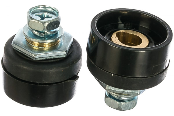 Розетка панельная VARTEG (2 шт; 10-25 кв.мм) Foxweld 6455