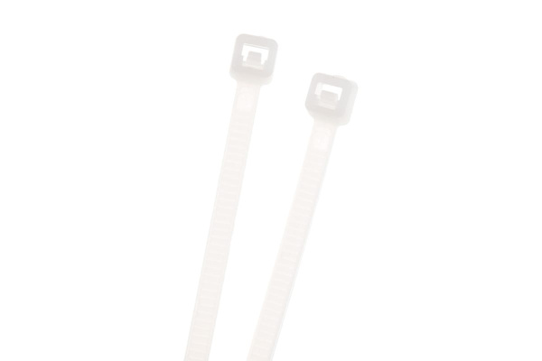 Нейлоновые хомуты Зубр белые, 2.5x150 мм, 100 шт. 309010-25-150