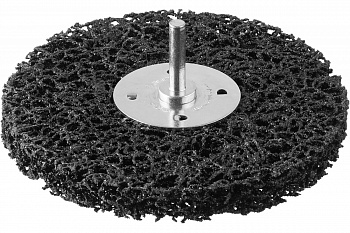 Щетка дисковая ПРОФЕССИОНАЛ (125 мм; нейлоновая проволока с абразивным покрытием) для дрели Зубр 35162-125_z01