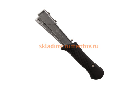 Механический ударный степлер КОБАЛЬТ скобы 6-10 мм, тип 140, обрезиненная рукоятка 790-410