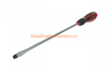 Усиленная шлицевая отвертка SL8.0 x 250мм JTC 7637