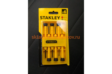 Набор отверток из 6 шт Stanley 0-66-052