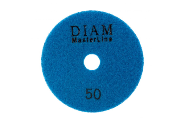 Круг алмазный гибкий шлифовальный АГШК Master Line (100х2 мм; №50; сухая) Diam 000565