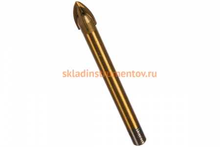 Сверло по стеклу Квадро (10 мм) ПРАКТИКА 034-991