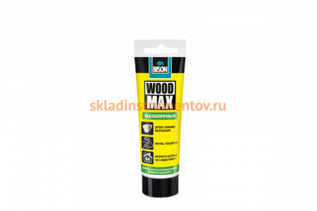 Клей BISON WOOD MAX TUB 100G 6312868