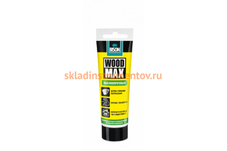 Клей BISON WOOD MAX TUB 100G 6312868