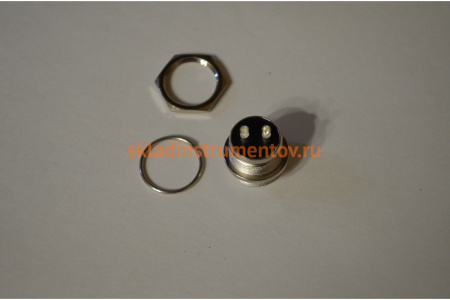 Разъём стандартный 2 pin для горелки TIG КЕДР 7200020