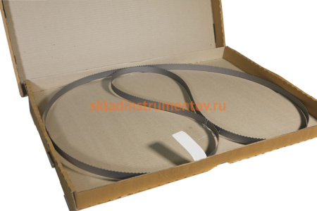 Полотно пильное по дереву, биметаллическое (3380х20х0.6 мм; 4 TPI; BiM) для ленточнопильных станков BAHCO 3861-20-0.6-H-4-3380