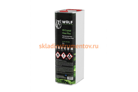 Прозрачный лак Wolf HS Crystal Clear Plus 5л 205.5000