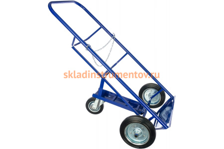 Тележка для бочек RUSKLAD КБ 2 с литыми колёсами Тележка для бочек RUSKLAD КБ 2 с литыми колёсами