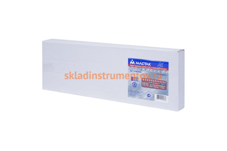 Набор торцевых головок 3/8” с принадлежностями, ложемент, 22шт МАСТАК 5-003222